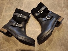 FAT FACE  - BLACK LEATHER