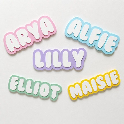 Personalised kids name door - personalised,