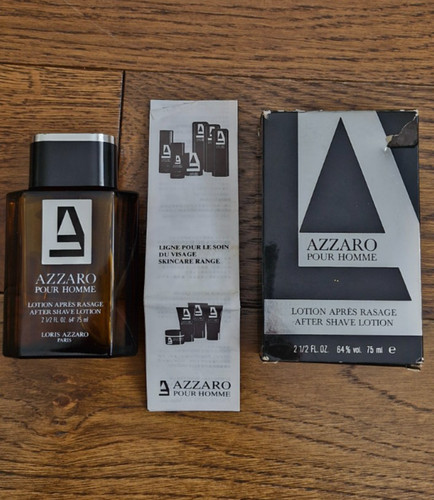 Azzaro pour homme after - homme, shave
