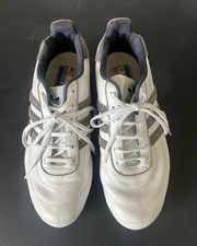 Vintage Adidas "Tuscany" 2005 Driving Shoes White/Grey Mens UK Size 8