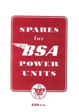 BSA Motorcycle Motorbike 220cc