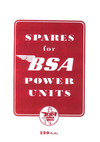 Bsa motorcycle motorbike 220cc - bsa,