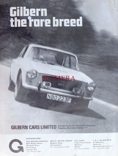 Gilbern genie original 1969 - gilbern,