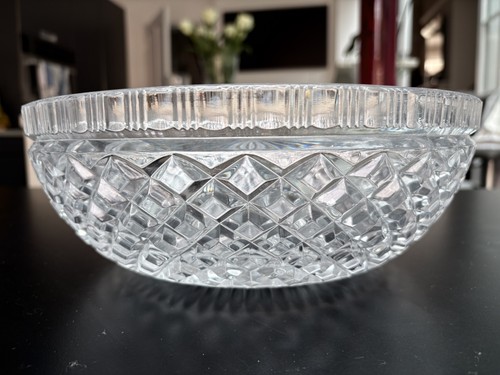 Vintage cut glass crystal - cut,