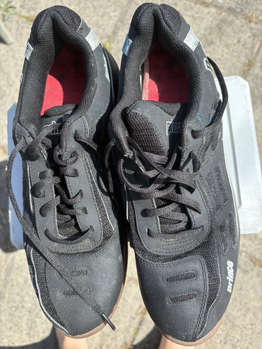 Prince black tennis trainers - black,