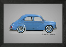 Renault 4CV Framed Wall Art