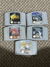 5 Genuine Nintendo 64 games