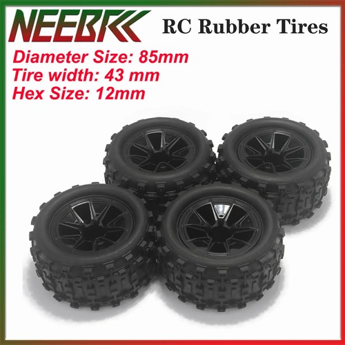 4pcs 85mm 12mm - 85mm, hex