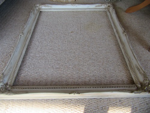 Large cream gilt picture - large,