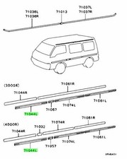 OEM MOULDING, FR DOOR PROTECT