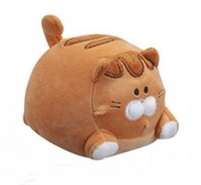 Mochi Pop Plush Ginger Toy Cat Kawaii Chonky Kitty Cute 20cm BNWT