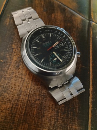 Seiko helmet chronograph - helmet,