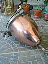 Large ''Seahorse'' Copper & Brass  Maritime Searchlight - Working