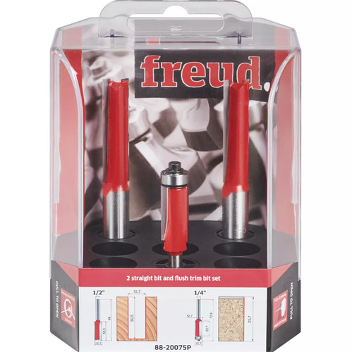 Freud f03fr04370 2in 4in - 1/2in, 1/4in