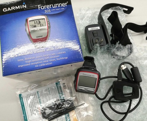 Garmin forerunner 305 used - garmin,