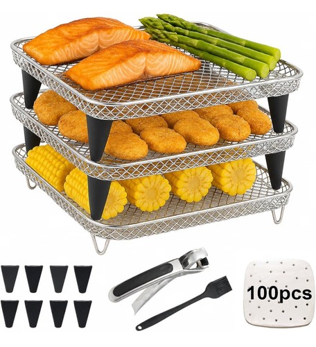 Magla square air fryer - fryer, rack