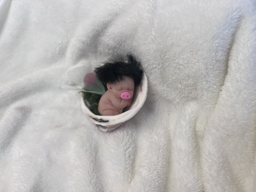 Polymer clay baby sculpt - clay,