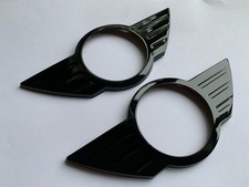 GLOSS BLACK BADGE COVERS FITS