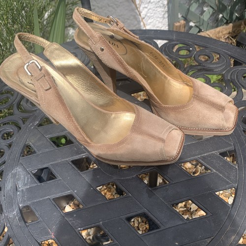Prada shoes suede material - prada,