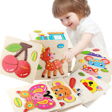Wooden Puzzle Baby Kids