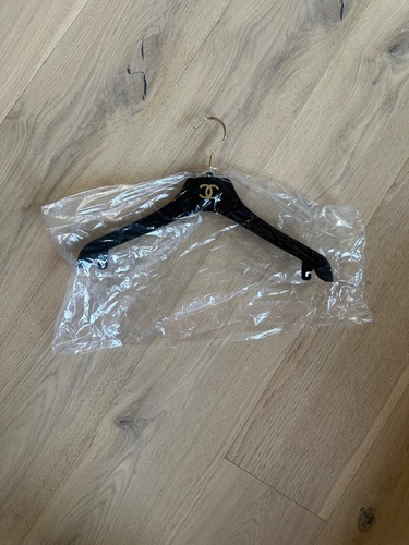 New auth chanel black velvet - black,