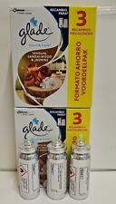 glade touch n fresh refills 10ml sandlewood & jasmine x 6 refills or 12 refills