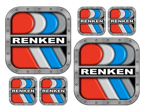 Renken sticker set - sticker, boat