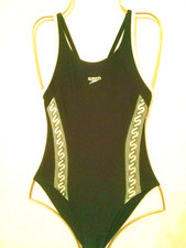 Girls Black & White SPEEDO