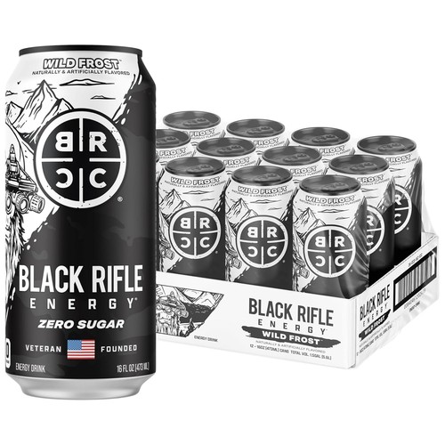 Black rifle energy wild frost - black,
