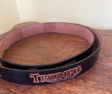 Leather Triumph Belt Made By