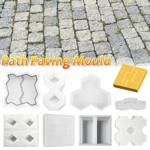 Pavement concrete mold - concrete,