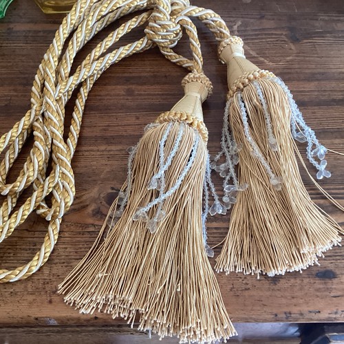 Large double rope tassel - double,