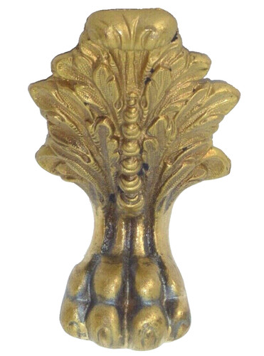 Vintage brass furniture claw - brass,