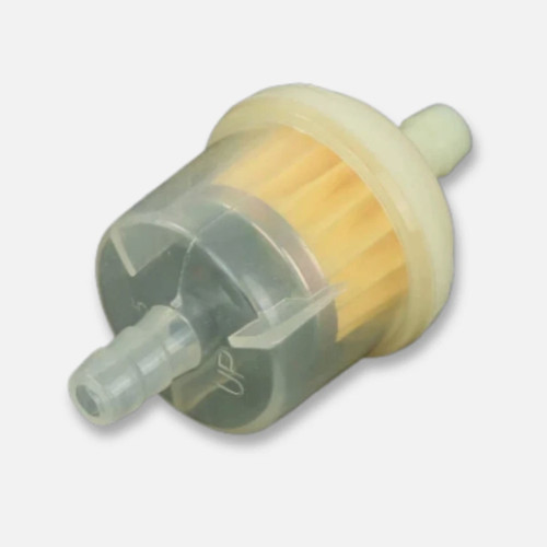 Inline fuel filter 6mm - inline, 1/4"