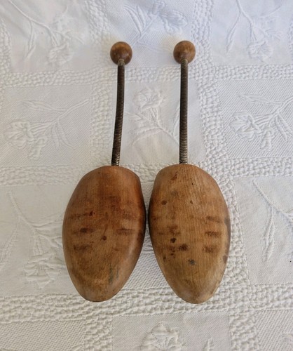 Vintage shoe stretchers wooden - shoe,