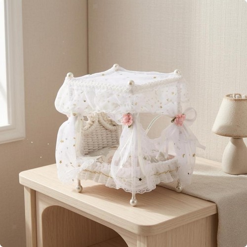 Dollhouse canopy bed authentic - canopy,