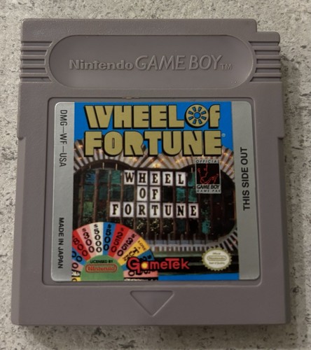 Nintendo game boy wheel of - nintendo,
