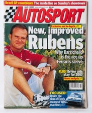 Autosport Magazine - 30 collectable issues, covering major motorsport worldwide