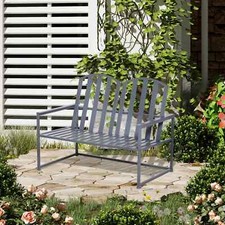 Outsunny 2 Seat Steel Patio