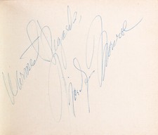 MARILYN MONROE Signed Note -