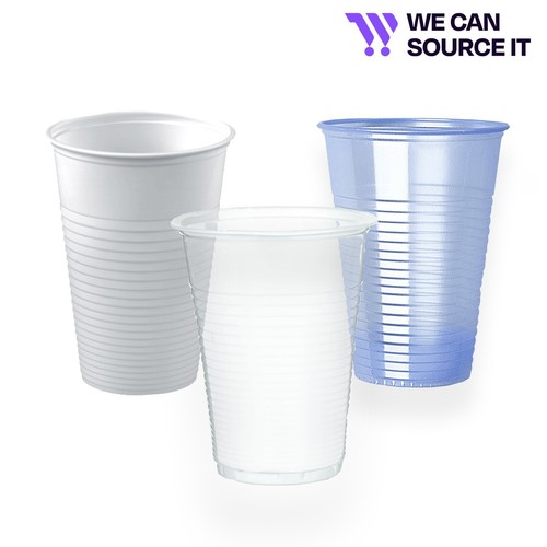 7oz plastic cups - 7oz, clear