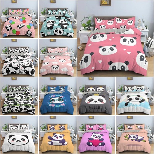 Panda animal duvet quilt cover - quilt,