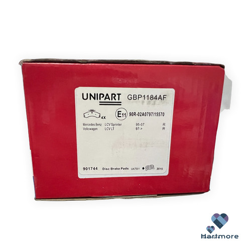 Unipart gbp1184 brake - unipart,