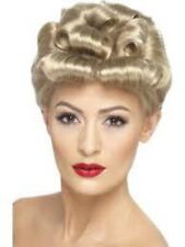 40s War Time Wig Ladies Blonde