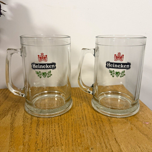 Heineken beer glass - heineken, tankards