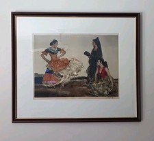 The Dance Of 1000 Flounces By Sir W. R. Flint Limited Edition Signed And Framed