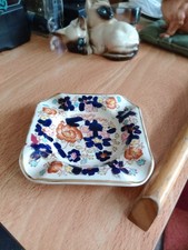 Vintage Masons Mandarin Ashtray Trinket Dish Ironstone Ware Made In England Blue