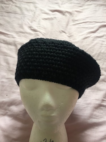 Handmade black crochet - crochet, knitted