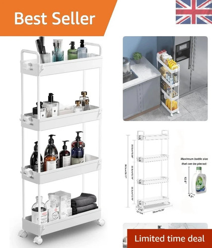 Tier slim rolling - 4-tier, utility