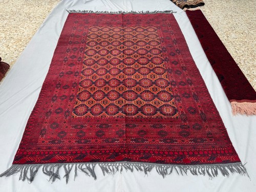 6x9 afghan hand knotted - afghan,